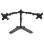 Suporte de Secretária 1Life para 2 Monitores 13" 27" Preto
