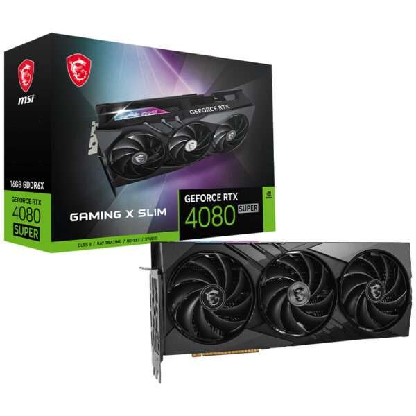 Placa Gráfica MSI GeForce RTX 4080 SUPER Gaming X Slim 16GB GDDR6X DLSS3