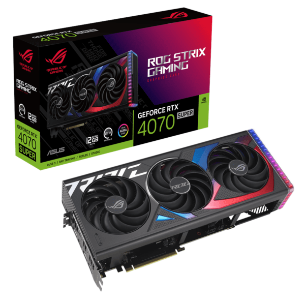 Placa Gráfica Asus ROG Strix GeForce RTX 4070 Super 12GB GDDR6X