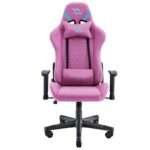 Cadeira em Tecido PowerGaming Qonos Rosa - Image 5