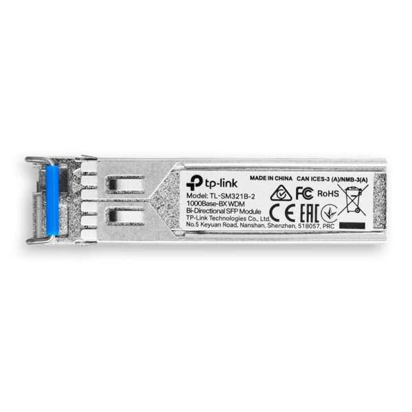 Módulo SFP TP-Link TL-SM321B-2 1000Base-BX LC Simplex WDM Bi-Direcional Single Mode
