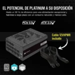 Fonte de Alimentação Corsair HXi Series HX1200i 1200W 80 Plus Platinum Modular - Image 2