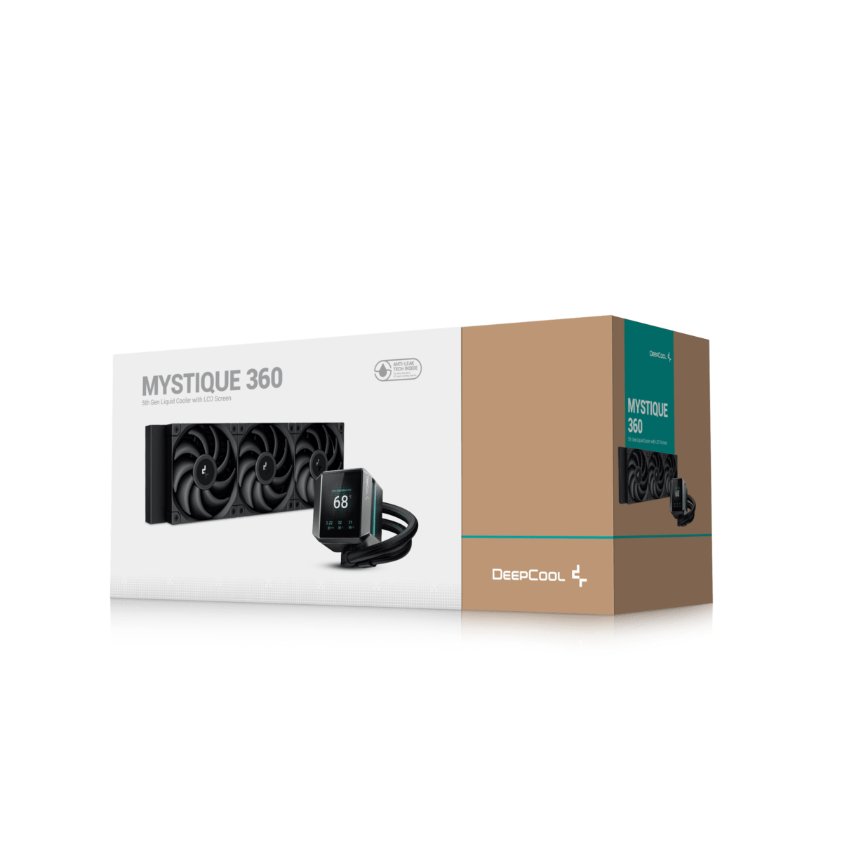 Water Cooler DeepCool Mystique 360 Display 2.8" IPS TFT LCD ARGB - Image 2