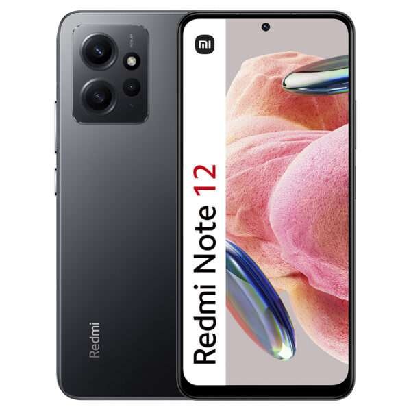 Smartphone Xiaomi Redmi Note 12 4G 6.67" 8GB/256GB Dual SIM Onyx Gray