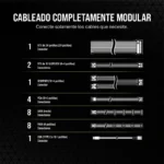 Fonte de Alimentação Corsair HXi Series HX1200i 1200W 80 Plus Platinum Modular - Image 5