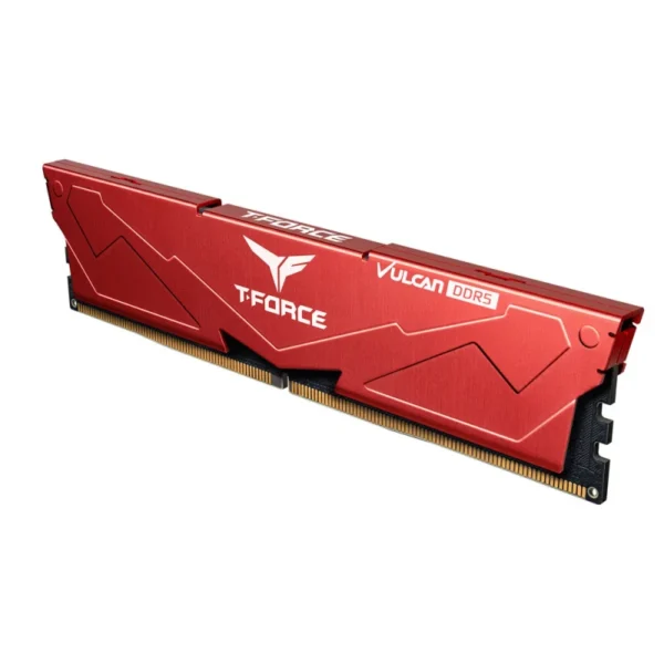 Memória Ram 32GB Team Group T-Force Vulcan DDR5 5200 MHz ( 1 x 32 GB) CL40 Vermelha