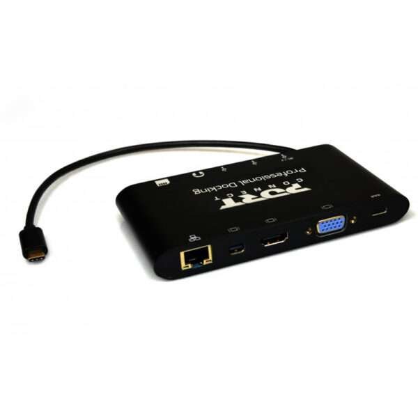 Docking Station Port Designs USB-C Travel 1 X 4K ++