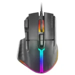Rato Gaming RGB Mars Gaming Ergonómico com Apoio para Polegar Preto