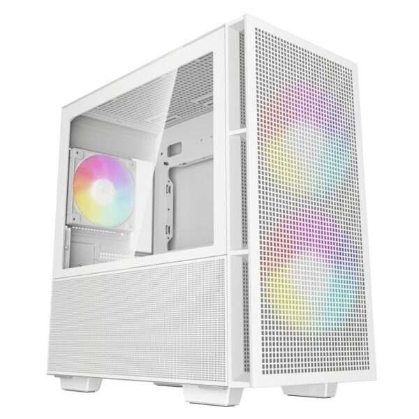 Caixa DeepCool CH360 mATX Vidro Temperado Branca