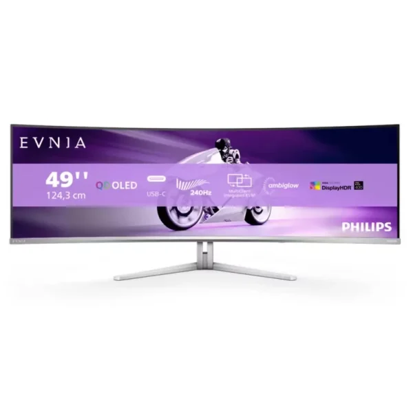 Monitor Philips 49M2C8900/00 48.9" Curvo Dual Quad HD 240Hz 0.03ms FreeSync Premium Pro