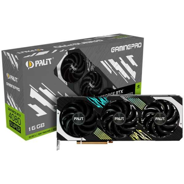 Placa Gráfica Palit GeForce RTX 4080 Super GamingPro 16GB GDDR6X DLSS3