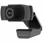 Câmara AMDIS 1080P Full HD Webcam com Microfone e Foco Ajustável