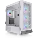 Caixa ATX Thermaltake Ceres 500 TG ARGB Snow Vidro Temperado USB 3.0