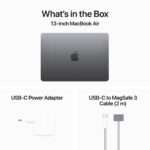 Apple MacBook Air 13.6" M3 CPU 8-core, GPU 10-core 16GB 512GB Cinzento Sideral + Adaptador USB-C 35W - Image 3