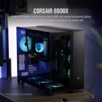 Caixa Corsair 6500X ATX Vidro Temperado Duplo USB-C Preta - Image 5