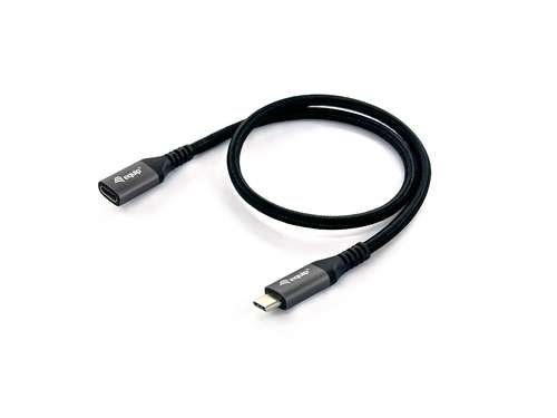Cabo USB Equip 128370 0,5 m USB 3.2 Gen 2 USB C Preto