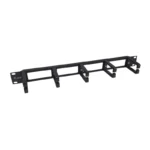 Painel de Gerenciamento de Cabos Equip Para Montagem em Rack 19" Preto