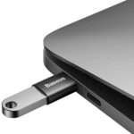 Adaptador Baseus Ingenuity Series Mini USB-C 3.1 para USB-A Preto - Image 2
