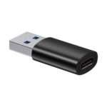 Adaptador Baseus Ingenuity Series Mini USB-A 3.1 para USB-C Preto - Image 2