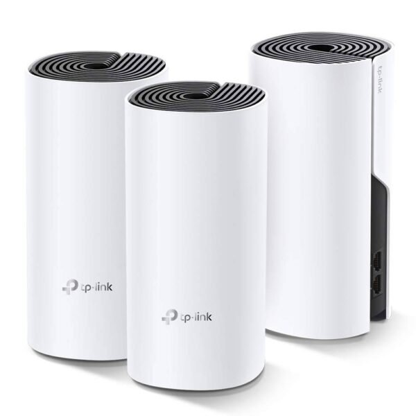 Sistema Mesh TP-Link Deco E4 AC1200 Dual-Band WiFi 5 10/100Mbps Pack-3