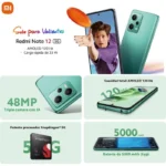 Smartphone Xiaomi Redmi Note 12 5G 4GB 128GB 6.67'' Azul - Image 2