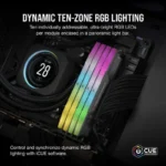 Memória Ram Corsair Vengeance RGB DDR5 6000MHz 64GB 2x32GB CL30 Otimizadas para AMD - Image 2