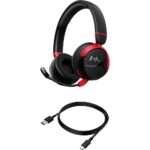 Headset HyperX Cloud Mini Wireless Gaming Preto/Vermelho - Image 4