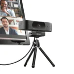 WEBCAM TRUST TEZA 4K ULTRA HD 2X MICRO AUTOFOCO USB E USB-C INCLUI TRIPÉ - Image 4