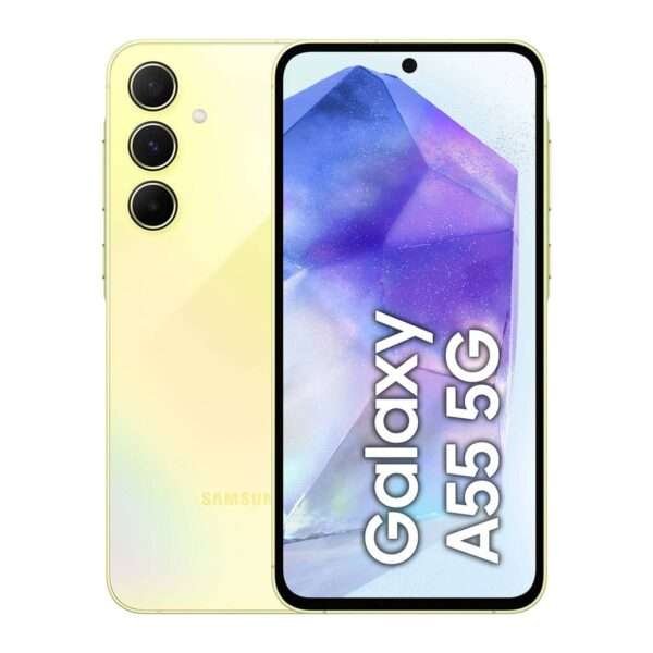 Smartphone Samsung Galaxy A55 5G 6.6" 8GB 256GB Dual SIM Lemon