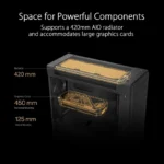 Caixa ATX ASUS ProArt PA602 Vidro Temperado USB 3.2 Preta - Image 5