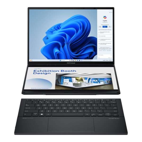 Portátil Asus Zenbook Duo OLED 14" Touch 3K OLED UX8406MA-94AOHDCP1 Intel Ultra 9 185H 32GB 1TB W11P