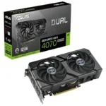 Placa Gráfica ASUS Dual GeForce RTX 4070 SUPER EVO 12GB GDDR6X DLSS3