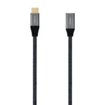 Cabo de extensão Aisens USB-C 3.2 macho/fêmea 1m cinza
