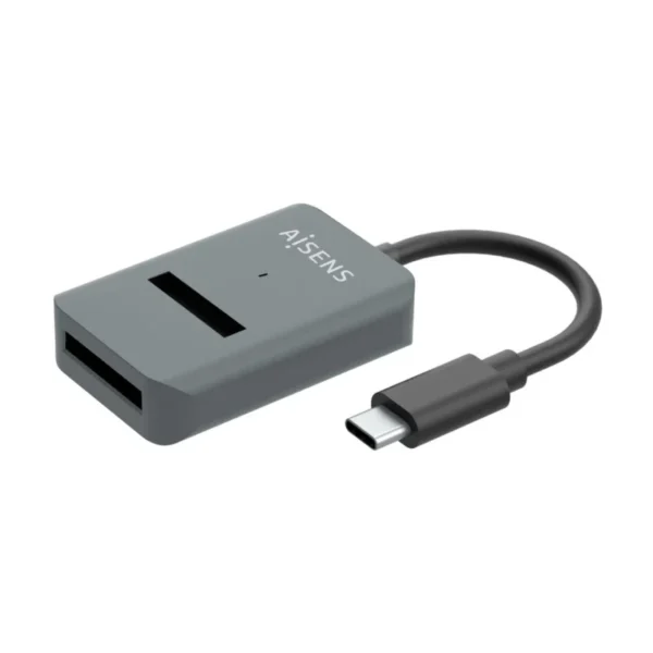 Dock USB-C para M.2 Aisens ASUC-M2D012-GR (NGFF) SATA/NVMe Cinzento