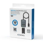 Dock USB-C para M.2 Aisens ASUC-M2D012-GR (NGFF) SATA/NVMe Cinzento - Image 3