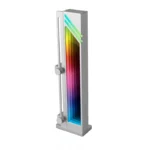 Suporte para Placa Gráfica Mars Gaming MCA-GCB ARGB Compatibilidade Universal Prateado
