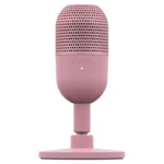 Mini Microfone de Condensador para Streaming Razer Seiren V3 Rosa