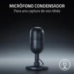 Mini Microfone de Condensador para Streaming Razer Seiren V3 Rosa - Image 4