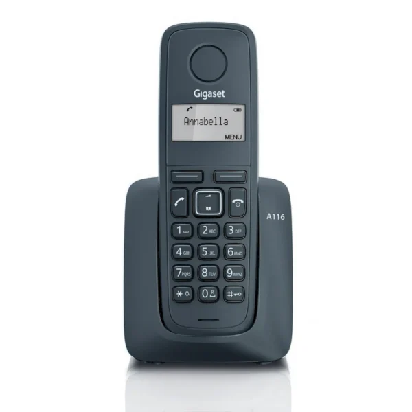 Telefone sem fios Gigaset A116 Telefone Dect Preto