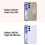 Smartphone Samsung Galaxy A55 5G 6.6" 8GB 128GB Dual SIM IceBlue - Image 4