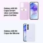 Smartphone Samsung Galaxy A55 5G 6.6" 8GB 128GB Dual SIM IceBlue - Image 3