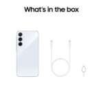 Smartphone Samsung Galaxy A55 5G 6.6" 8GB 128GB Dual SIM IceBlue - Image 2