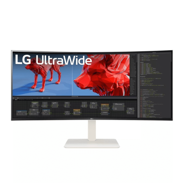 Monitor LG 38WR85QC-W 38" IPS UltraWide Quad HD 1ms 144Hz Branco