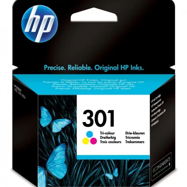 Tinteiro HP 301 Tri-color Ink Cartridge