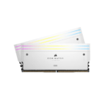 Memoria Ram Corsair Kit 32GB (2 x 16GB) DDR5 6000MHz Dominator Titanium RGB White CL30
