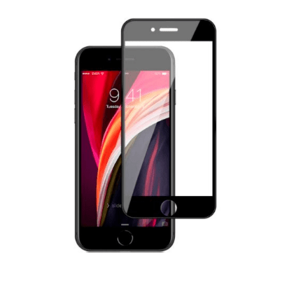 Película de Película Vidro Temperado 5D Full Cover para iPhone SE 2022
