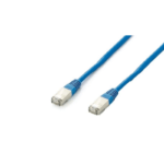 Cabo de Rede EQUIP CAT 6A PLATINIUMS/FTP AZUL 0.5M