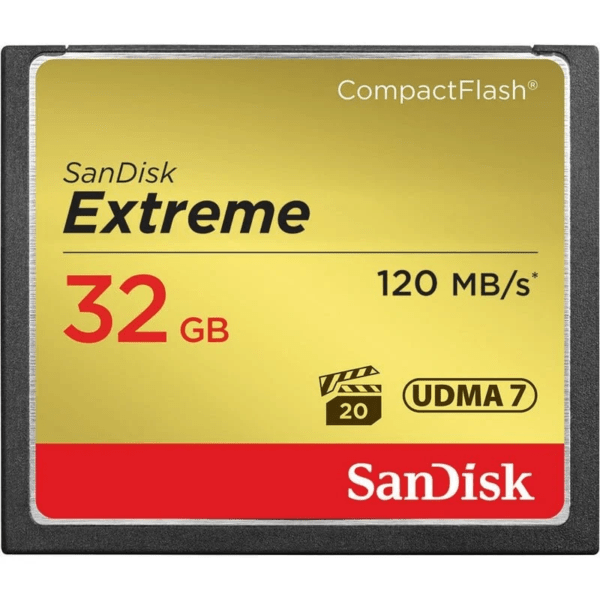 Cartão de memória flash SanDisk Extreme Compact 32GB