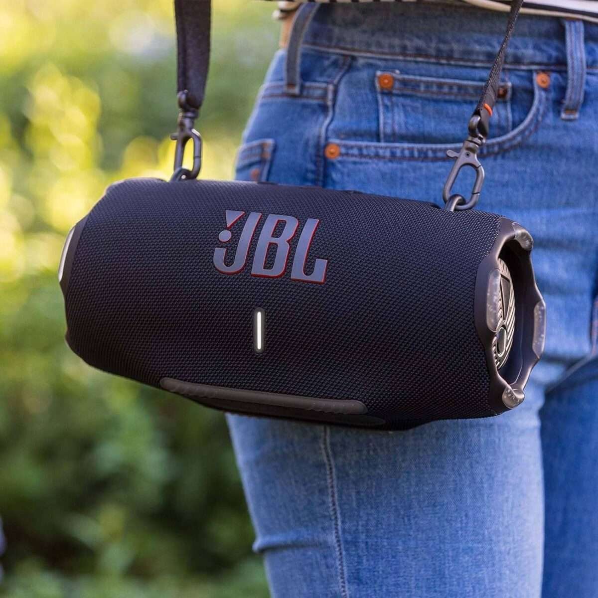 Coluna Portátil Xtreme 4, Bluetooth 5.3, Resistente à água e Pó (IP67), Correia para o Ombro, Azul - Image 4