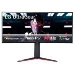Monitor Curvo LG UltraGear 34GN850P-B Nano IPS 34" UWQHD 21:9 160Hz FreeSync / G-SYNC Compatible